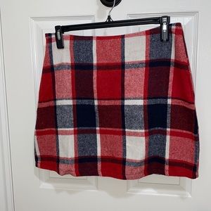 SHEIN | Lune: High Waisted Plaid Print Skirt - Size XL (12 US)